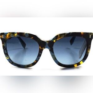 FENDI FF 0185/F/S UJAHD 54-20-140
Havana Spotted Frame Blue Lens Sunglasses